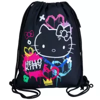 Ilustracja CoolPack Beta Worek Szkolny Na Obuwie Hello Kitty Black Neon F054034