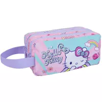 Ilustracja produktu CoolPack Primus Piórnik Saszetka Trzykomorowa Prostokątna Hello Kitty Pink 1 F060025