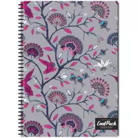 Ilustracja produktu CoolPack Kołozeszyt Silence A4 100 Kartek Kratka 04682CP