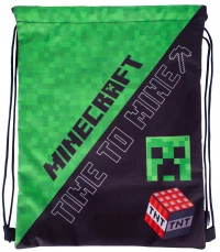 Ilustracja produktu Astra Minecraft Plecak Worek Szkolny Na Sznurkach Time to Mine 507022041