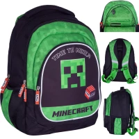 Ilustracja Astra Minecraft Plecak Szkolny AB330 Time to Mine 502022001