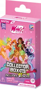 Ilustracja Winx Club Mini Collectible Cards: Costume Party 001 - Pearl Collector Box (4-pack) Display (30) Ilustracja Winx Club Mini Collectible Cards: Costume Party 001 - Pearl Collector Box (4-pack) Display (30)