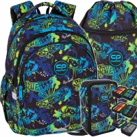 Ilustracja produktu CoolPack Jerry Plecak Szkolny Skate Night F029930 + Worek F070930 + Piórnik F067930