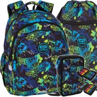 Ilustracja CoolPack Jerry Plecak Szkolny Skate Night F029930 + Worek F070930 + Piórnik F066930
