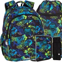 Ilustracja produktu CoolPack Jerry Plecak Szkolny Skate Night F029930 + Worek F070930 + Piórnik F076930