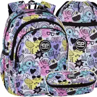 Ilustracja produktu CoolPack Jerry Plecak Szkolny Mood F029934 + Worek F070934 + Piórnik F062934