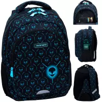 Ilustracja produktu AstraBag Plecak Szkolny AB300 Neon UFO 502025013