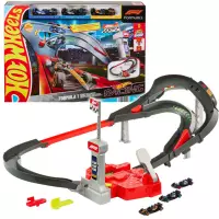 Ilustracja Mattel Hot Wheels Racing Formuła 1 Tor Wyścigowy 3 Samochody JDY15 Ilustracja Mattel Hot Wheels Racing Formuła 1 Tor Wyścigowy 3 Samochody JDY15