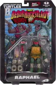 Ilustracja produktu Figurka TMNT Wojownicze Żółwie Ninja Raphael Page Punchers