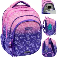 Ilustracja produktu AstraBag Plecak Szkolny AB300 Kitty 502026007
