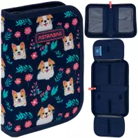 Ilustracja produktu AstraBag Piórnik AC1 Pojedynczy Dwuklapkowy bez Wyposażenia Dear Puppy 503026014