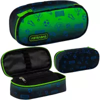 Ilustracja produktu AstraBag Piórnik AC6 Saszetka Usztywniona Ombre Football 503026069