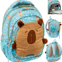 Ilustracja produktu AstraBag Plecak Szkolny AB330 Fluffy Capy 502026018