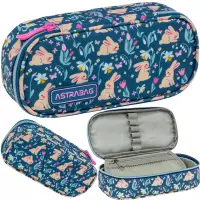 Ilustracja produktu AstraBag Piórnik AC6 Saszetka Usztywniona Candy Bunny 503026003