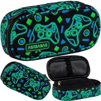 Ilustracja produktu AstraBag Piórnik AC6 Saszetka Usztywniona Game On 503026030