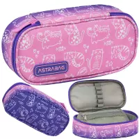Ilustracja produktu AstraBag Piórnik AC6 Saszetka Usztywniona Kitty 503026010