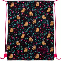 Ilustracja produktu AstraBag Worek Szkolny Na Sznurkach AD1 Flower Capy 507026006