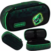 Ilustracja AstraBag Piórnik AC6 Saszetka Usztywniona Pixel Hero 503026039