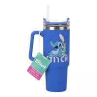 Ilustracja produktu Kubek Podróżny ze Słomką Disney Stitch - 900 ml
