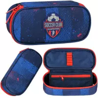 Ilustracja produktu Starpak Piórnik Szkolny Tuba Usztywniana z Organizerem Soccer 550910