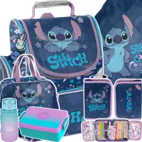 Ilustracja produktu Paso Zestaw Szkolny 6el.Stitch Cool Tornister DS26XX-525 + Piórnik DS26XX-P001 + Worek DS26XX-712 + Torba DS26XX-074