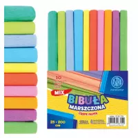 Ilustracja produktu Astra Bibuła Marszczona Pastel 10szt 113021034