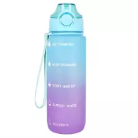 Ilustracja produktu Starpak Bidon Ombre 750 ml Violet-Blue 559258