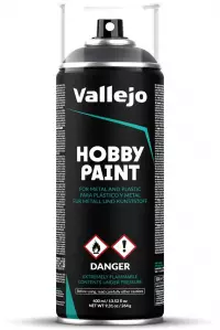 Ilustracja Vallejo: 28.002 - Hobby Paint Spray - Panzer Grey (400 ml)