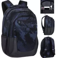 Ilustracja CoolPack Soul Plecak Szkolny Kick Navy F010836
