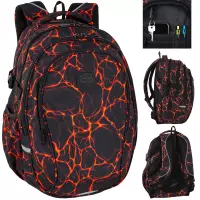 Ilustracja produktu CoolPack Factor Plecak Szkolny Młodzieżowy Magma F002911