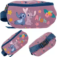 Ilustracja produktu  Paso Saszetka na Pasek Nerka Stitch Aloha Różowy DS26VV-510