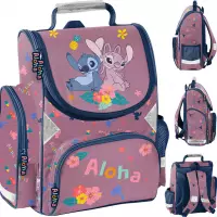 Ilustracja produktu Paso Tornister Szkolny Stitch Aloha Różowy DS26VV-525
