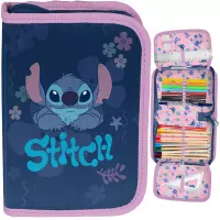 Ilustracja produktu Paso Piórnik Dwuklapkowy z Wyposażeniem Stitch Cool DS26XX-P001