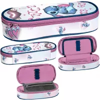 Ilustracja produktu Paso Piórnik Tuba Usztywniona Stitch Serce DS26ZZ-013