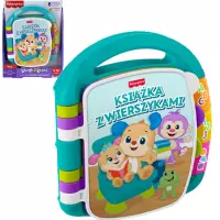 Ilustracja produktu Mattel Fisher Price Interaktywna Książeczka z Wierszykami Ucz Się i Śmiej 