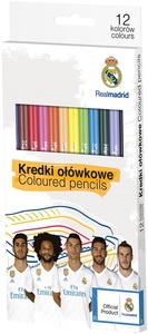 Ilustracja Astra Real Madryt RM-157 Kredki Ołówkowe Trójkątne 12 Kolorów 312018006