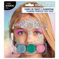 Ilustracja Kidea Farby Do Twarzy Księżniczka z Diamentami 534299