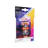 Ilustracja produktu Gamegenic: Marvel Champions Fine Art Sleeves (66 mm x 92 mm) Star-Lord 50+1 szt.