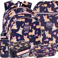 Ilustracja produktu CoolPack Zestaw 5el. Elisabeth Plecak F029933 + Worek F070933 + Piórnik F062933 + Z17933 + Z18933