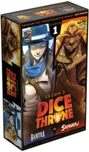 Ilustracja produktu Dice Throne: Starcie 1 - Banitka vs Samuraj (Sezon 2)