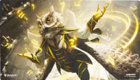 Ilustracja Gamegenic: Magic the Gathering - Secrets of Strixhaven - Prime Playmat - Stirring Hopesinger