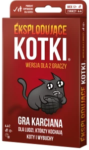 Ilustracja produktu Eksplodujące Kotki: Wersja dla 2 graczy