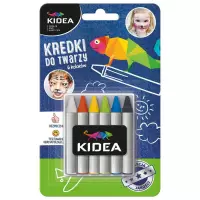 Ilustracja produktu Kidea Kredki do Twarzy 6 Kolorów 369105