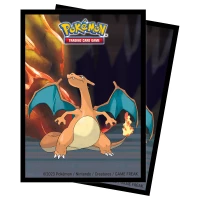 Ilustracja Ultra Pro: Pokemon - Deck Protectors/Sleeves - Gallery Series - Scorching Summit - Koszulki na Karty - 65 szt.