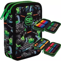 Ilustracja CoolPack Jumper 2 Piórnik Dwukomorowy Z Wyposażeniem Kids from the Block F066823