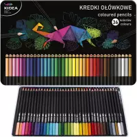 Ilustracja produktu Kidea Kredki Ołówkowe Trójkątne 36 Kolorów 487350
