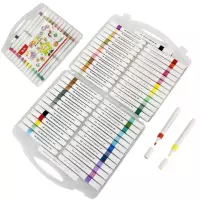 Ilustracja produktu M&G Markery Akrylowe 48+6 Kolory Mocalo 794731