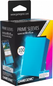 Ilustracja produktu Gamegenic: Prime Sleeves 66x91 mm - Koszulki na Karty - Blue - 100 sztuk