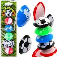 Ilustracja STARPAK Magnesy 6szt 30mm Football 405599