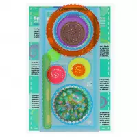 Ilustracja produktu Starpak Szablon Kreślarski Spirograf 582133